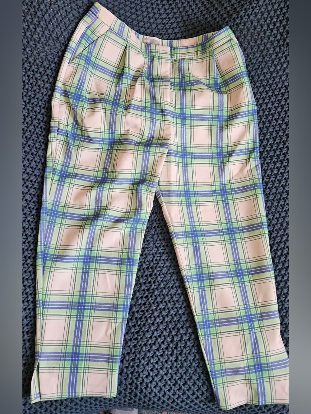 ASOS Plaid Chino